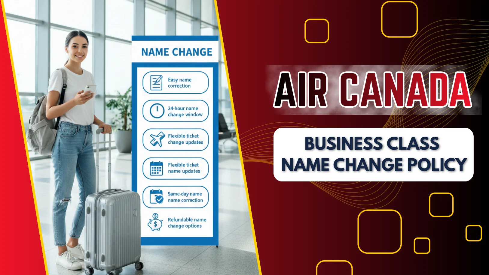 Air Canada Business Class Name Change Policy 