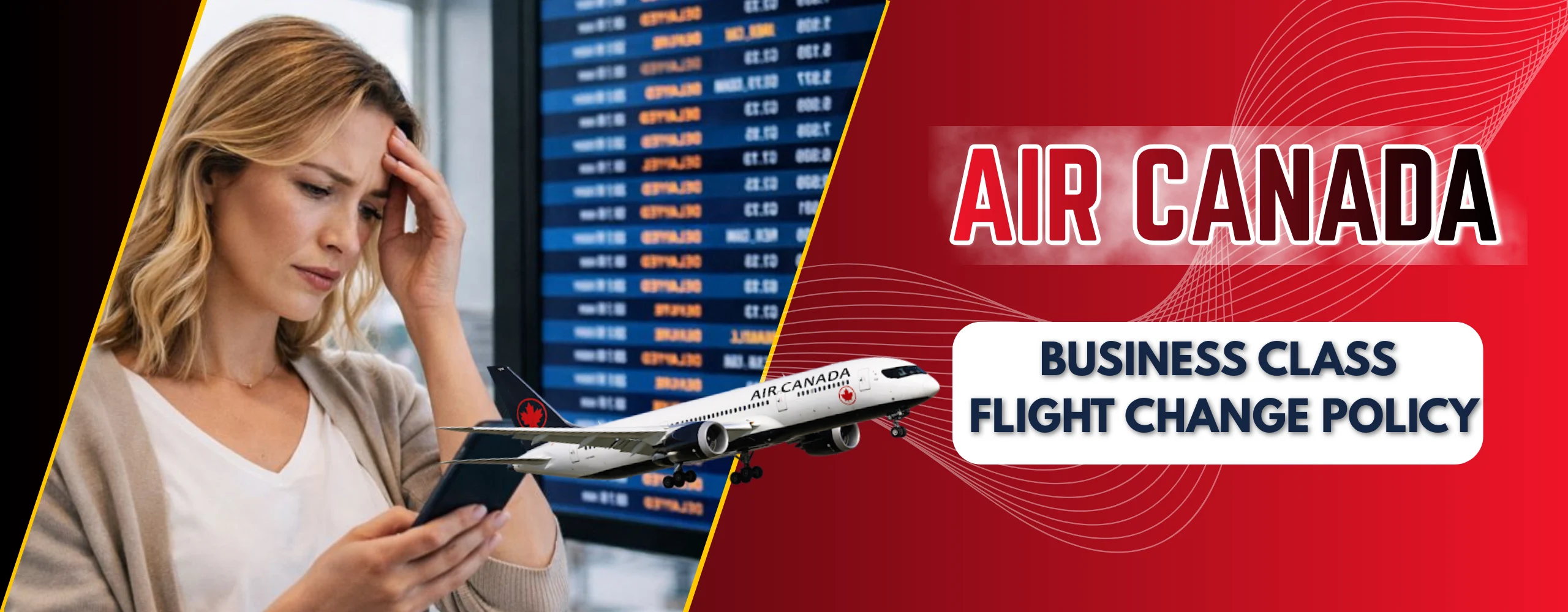 Air Canada Signature Class (Business Class) Flight Change Policy
