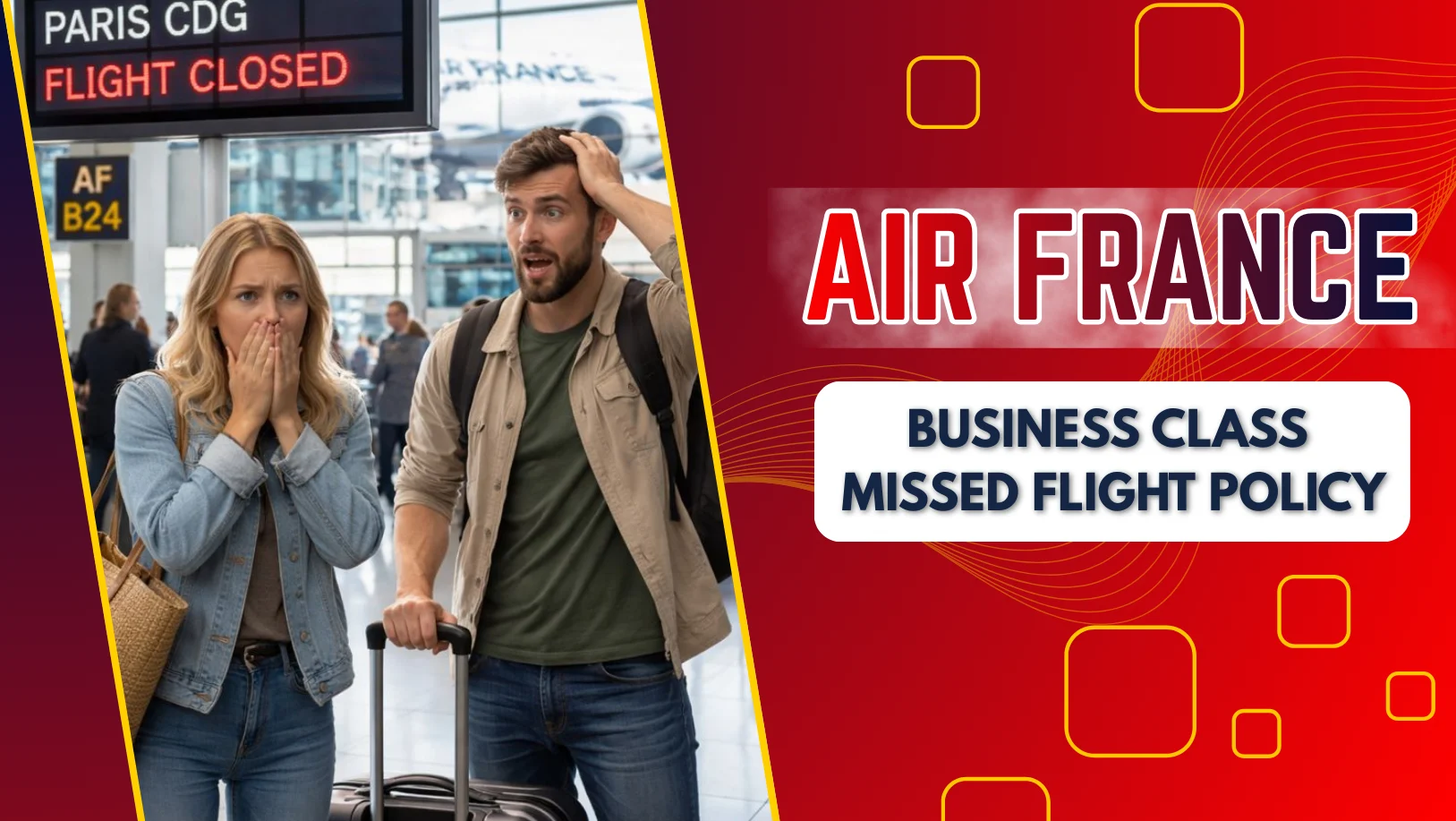 Air France Business Class Missed Flight Policy Thumbnail 