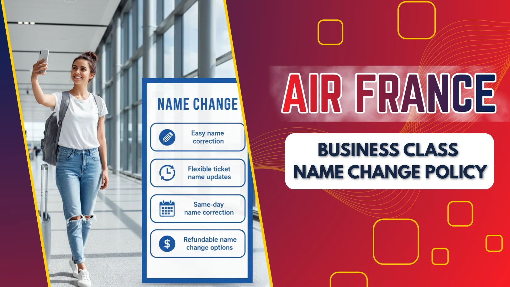 Air France Business Class Name Change Policy 