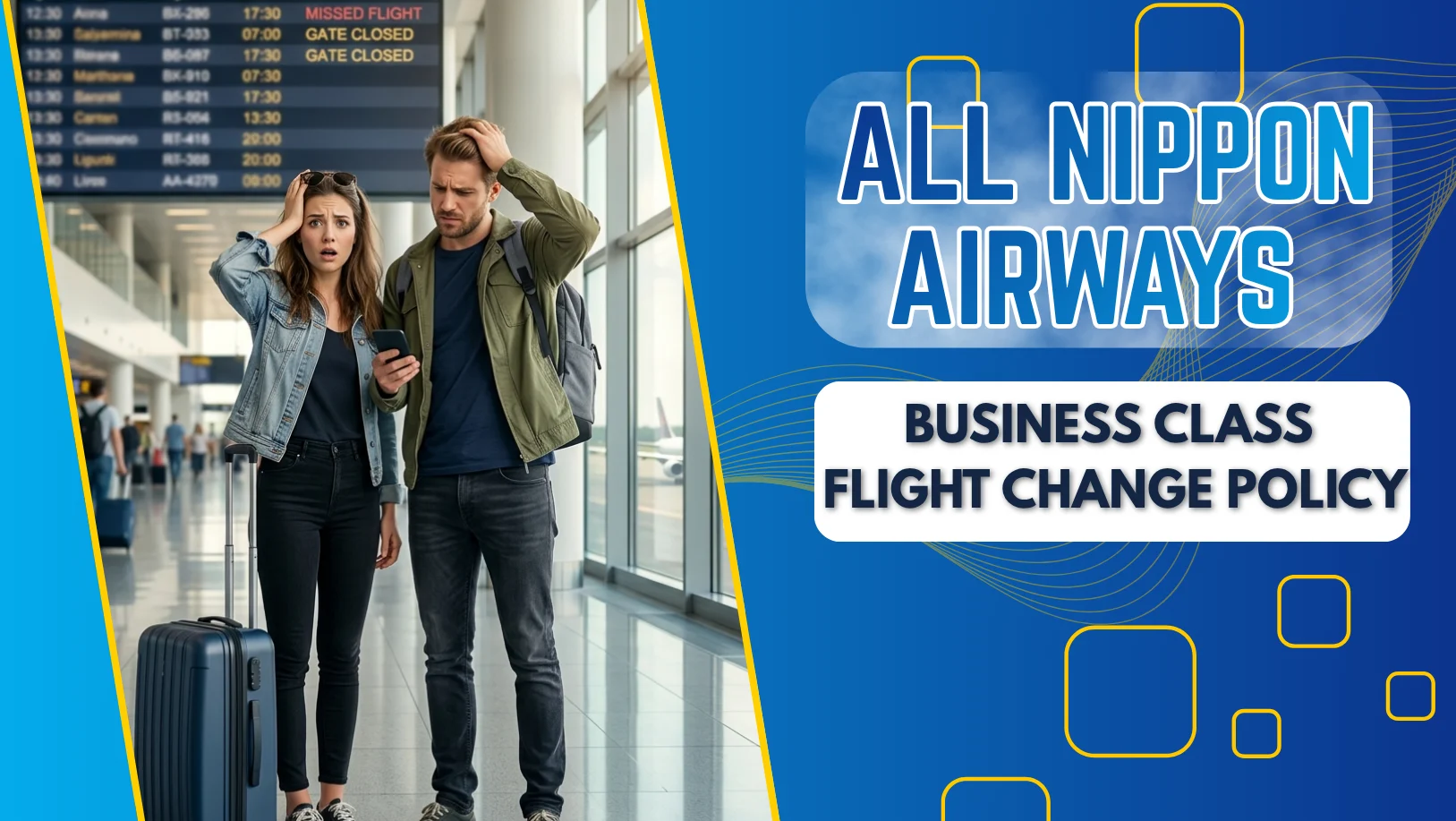 All Nippon Airways (ANA) Business Class Flight Change Policy 