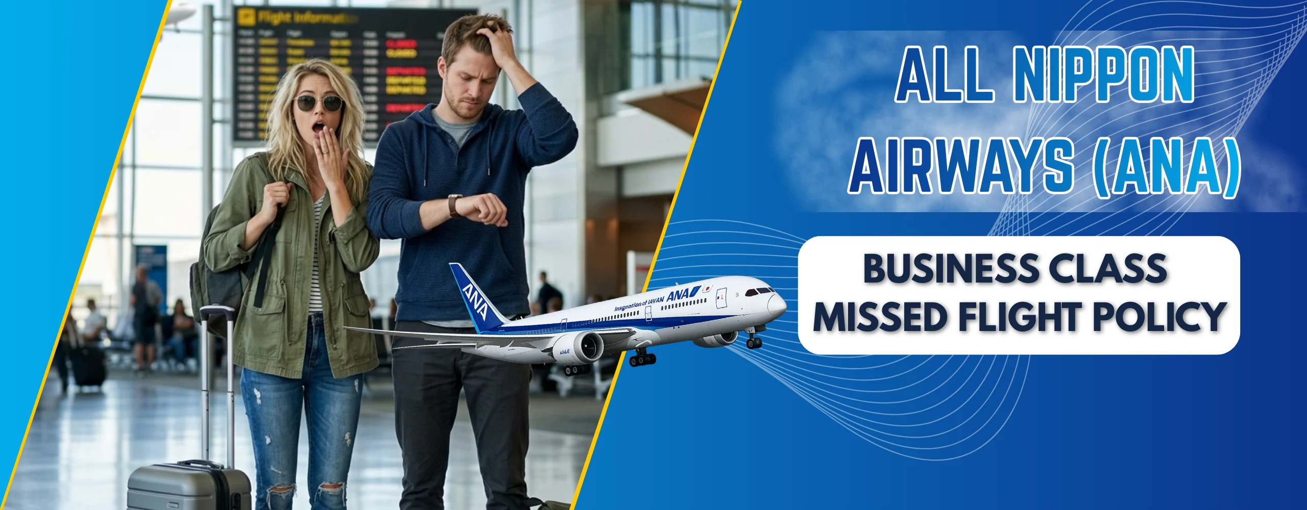 All Nippon Airways Business Class Missed Flight Policy