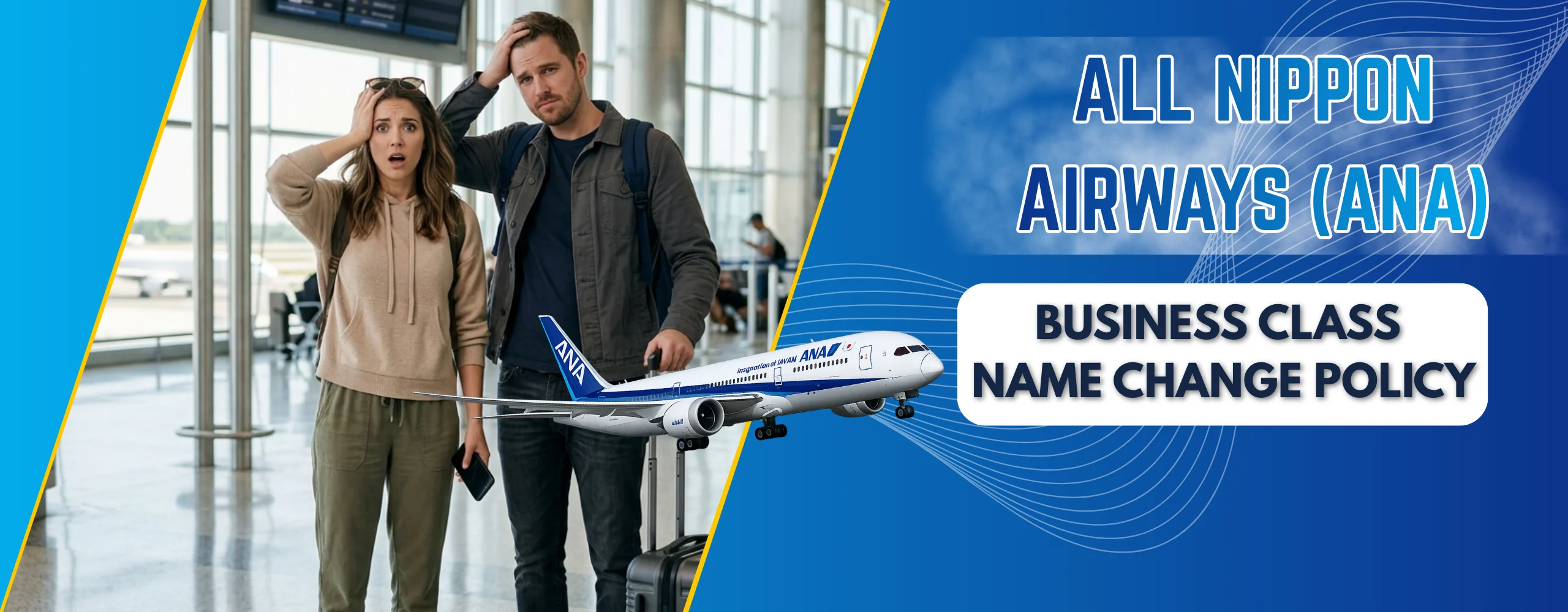 All Nippon Airways Business Class Name Change Policy