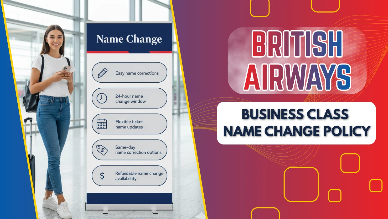 British Airways Business Class Name Change Policy 