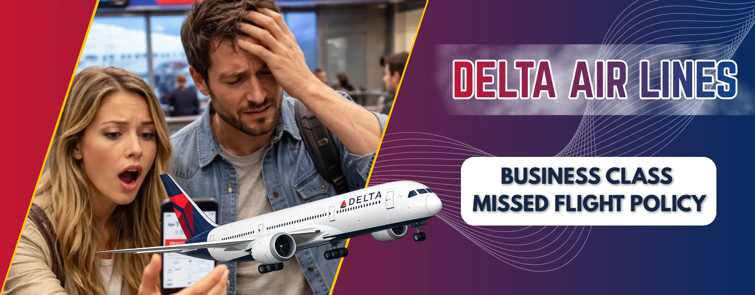 Delta Air Lines Delta One (Business Class) Missed Flight Policy