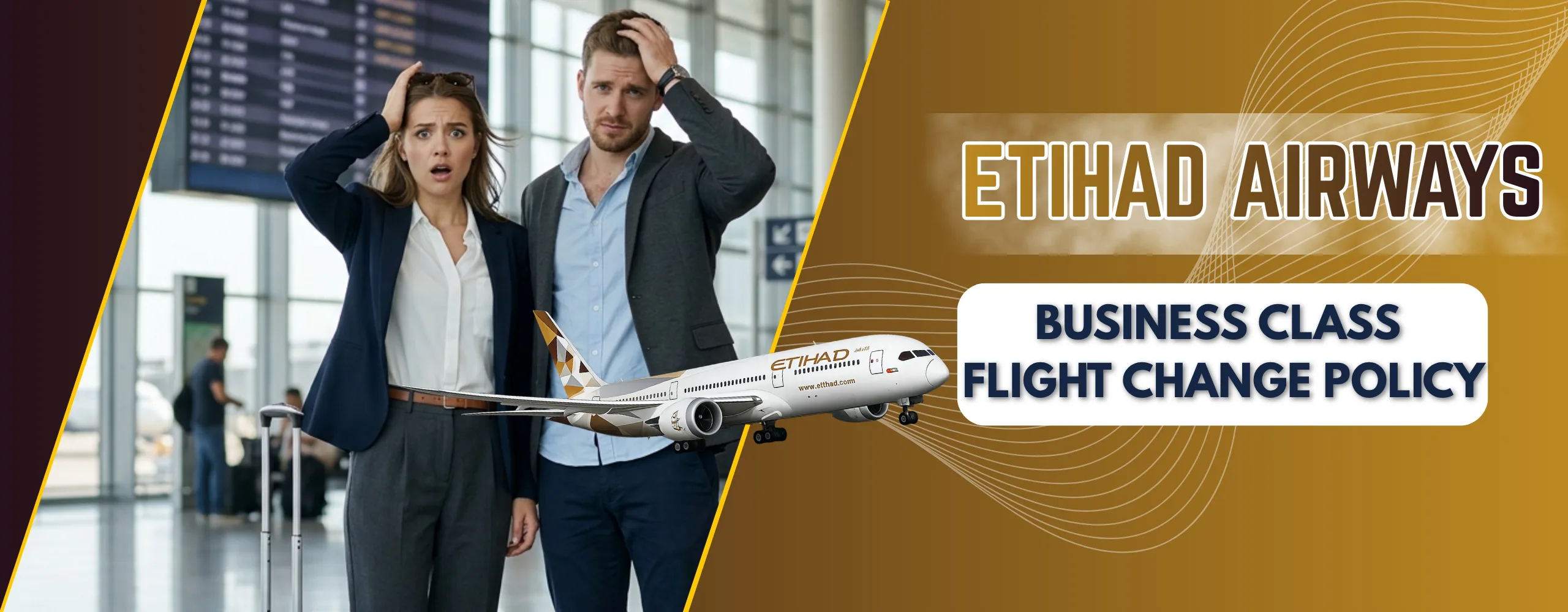 Etihad Airways Business Studio (Business Class) Flight Change Policy