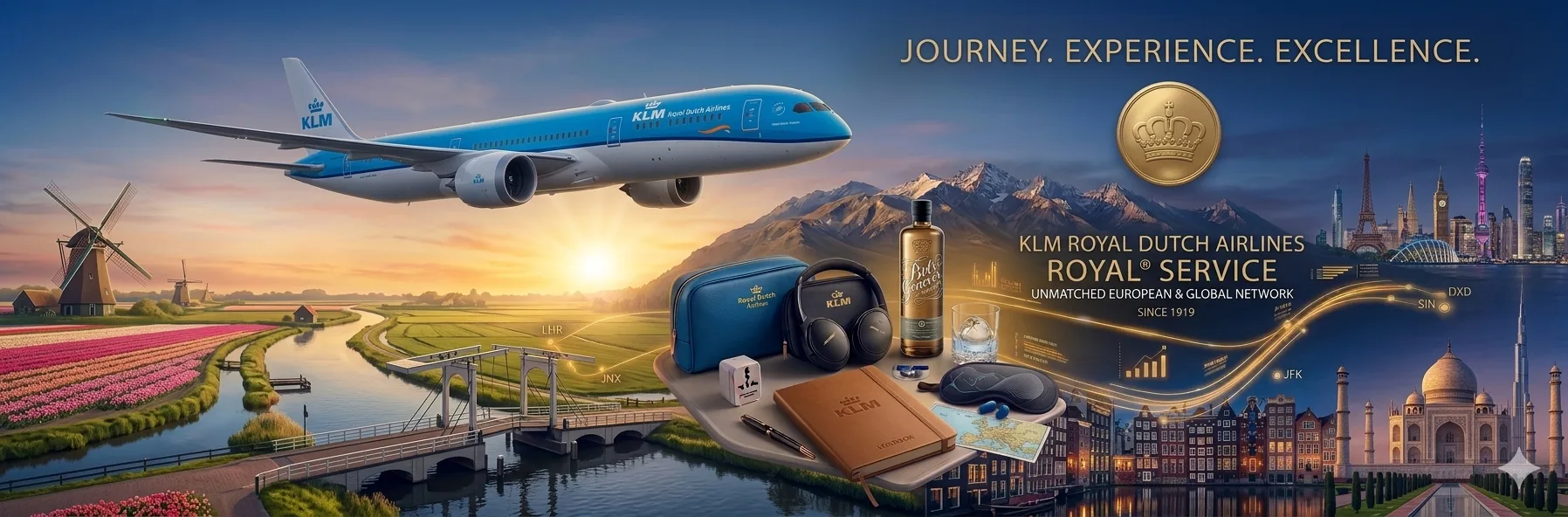 KLM Royal Dutch Airlines Business Class