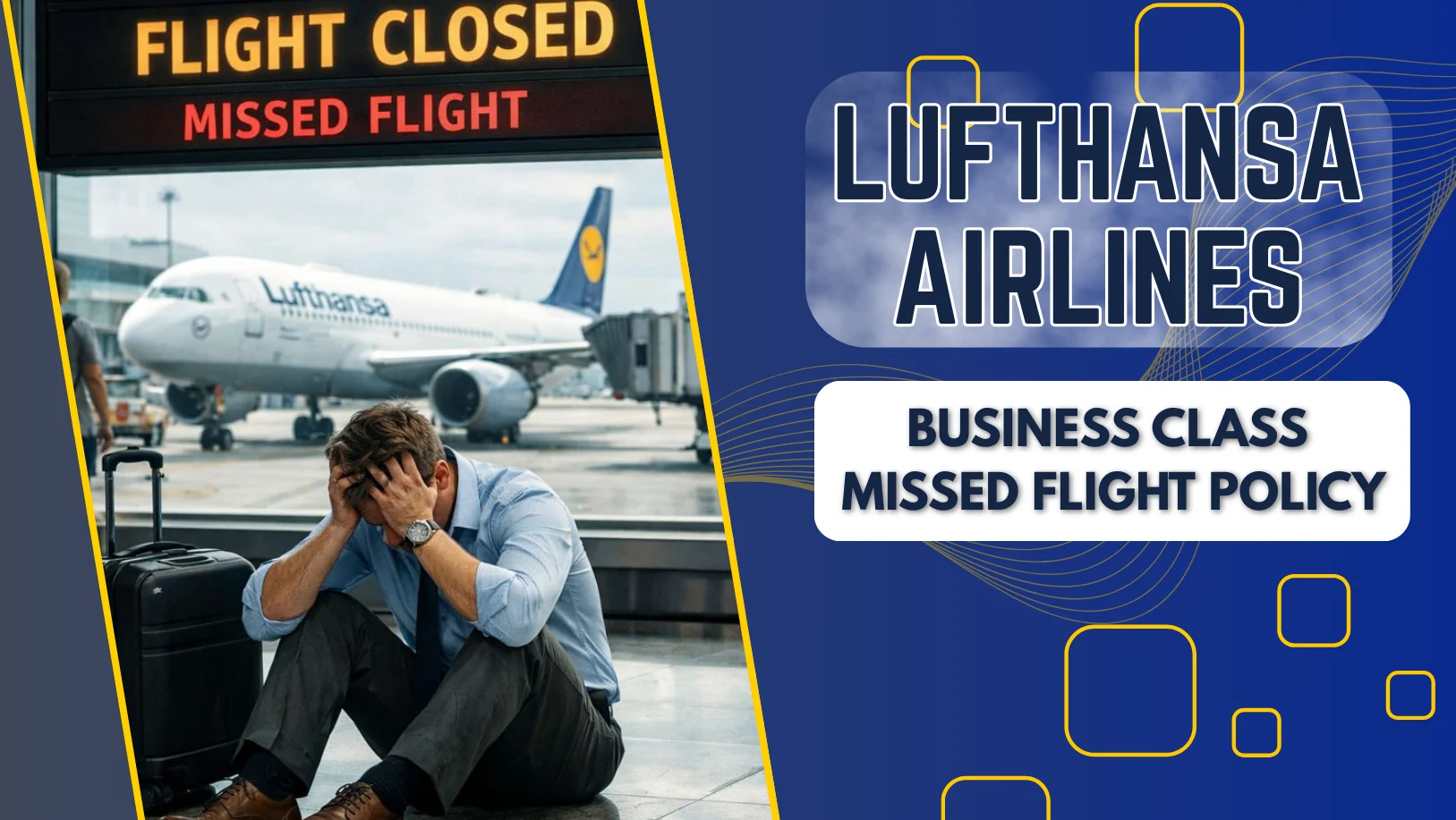 Lufthansa Arline Business Class Missed Flight Policy Thumbnail 