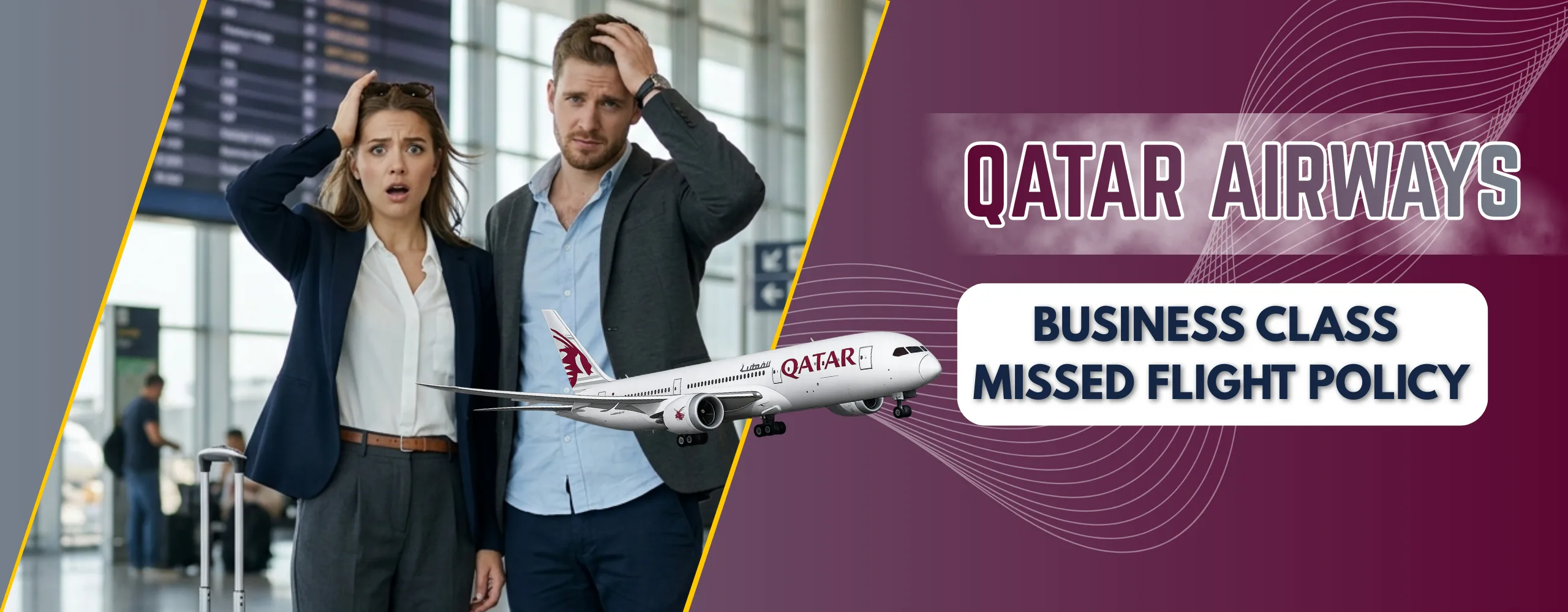 Qatar Airways Qsuite Business Class Missed Flight Policy