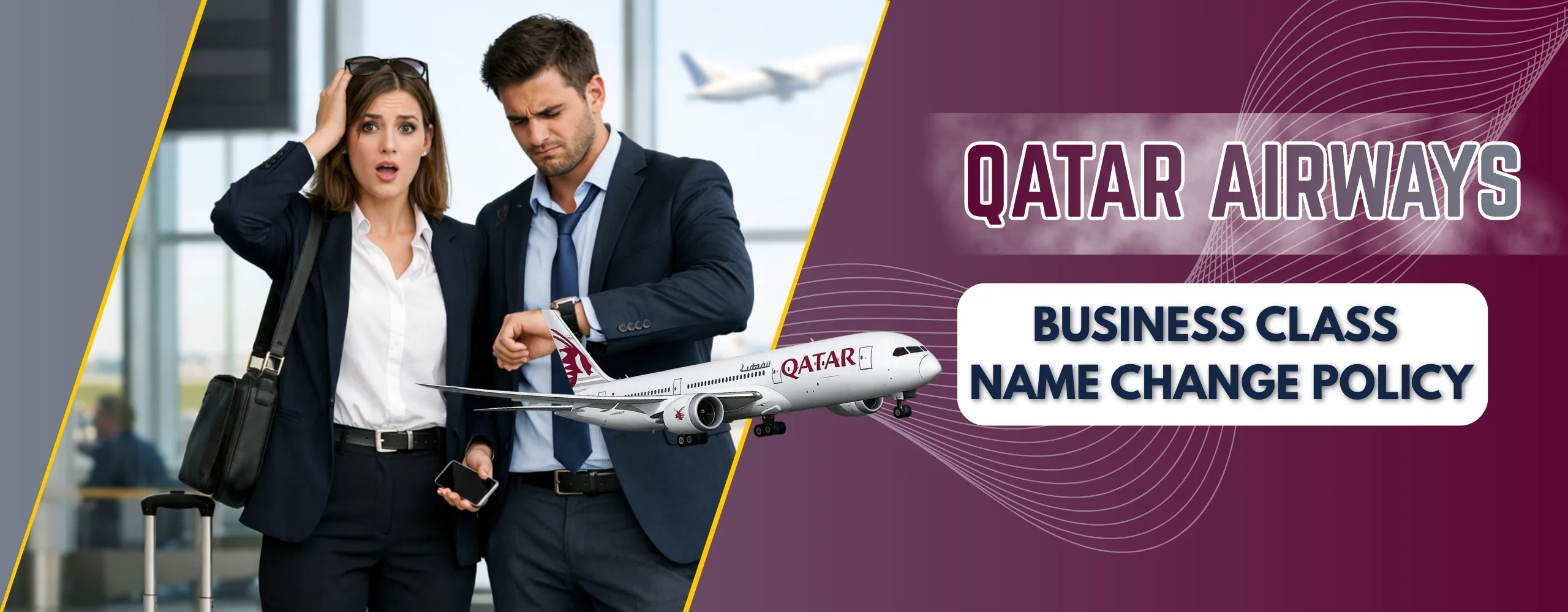 Qatar Airways Qsuite Business Class Name Change Policy
