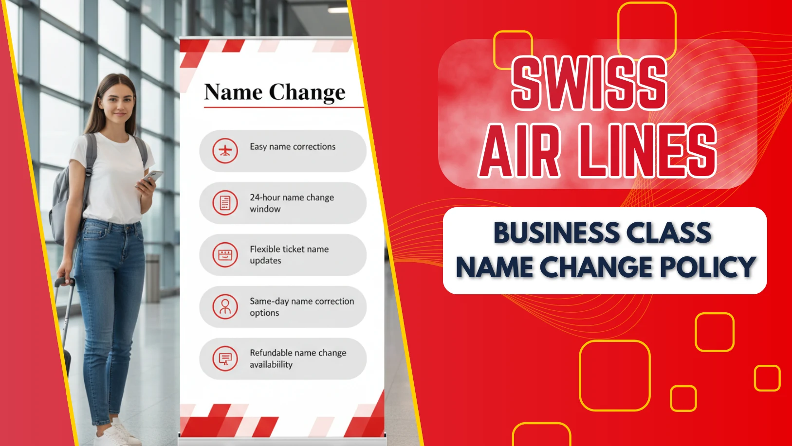 Swiss Air Lines Business Class Name Change Policy 