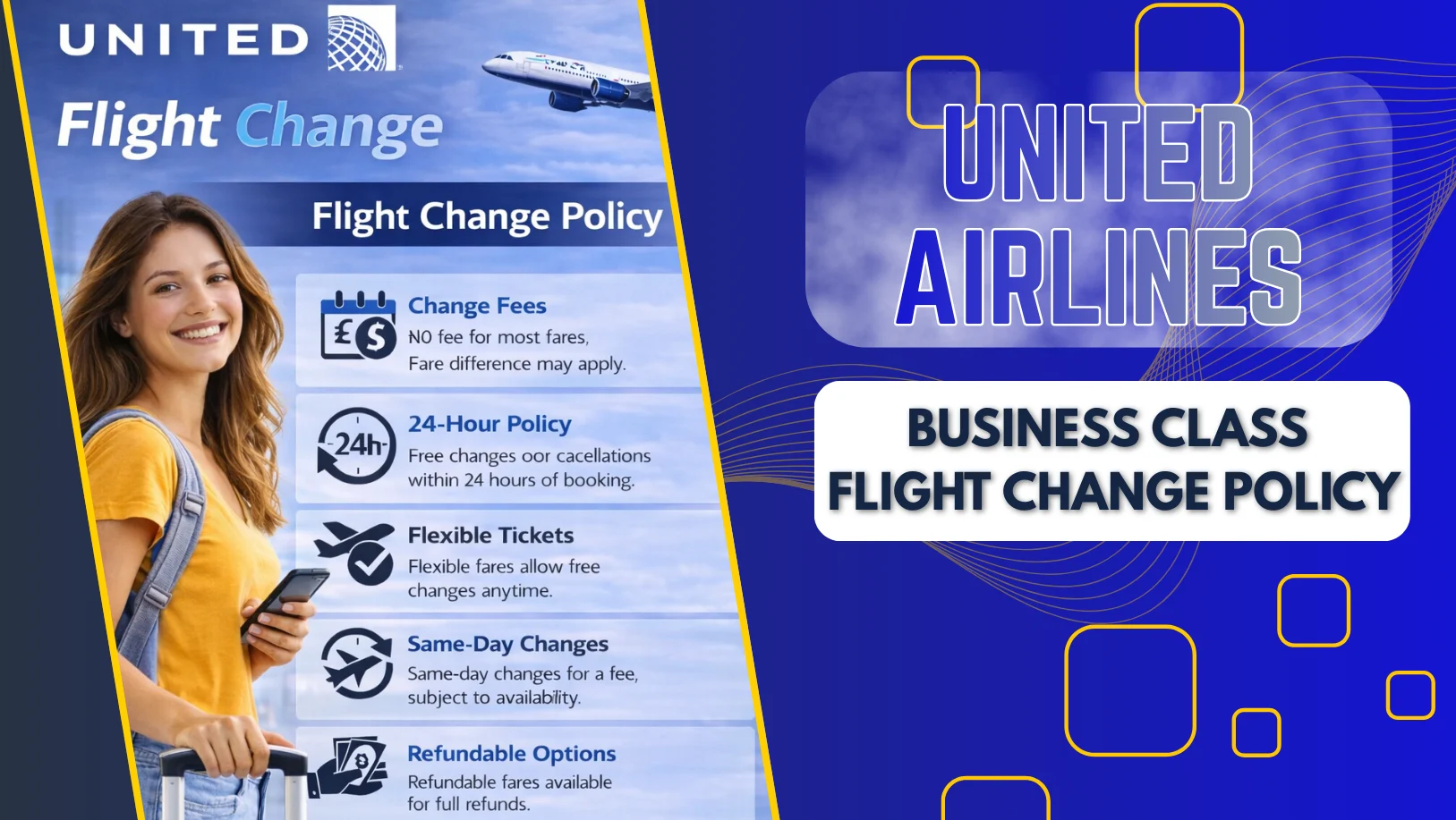 United Airlines Business Class Flight Change Policy Related 