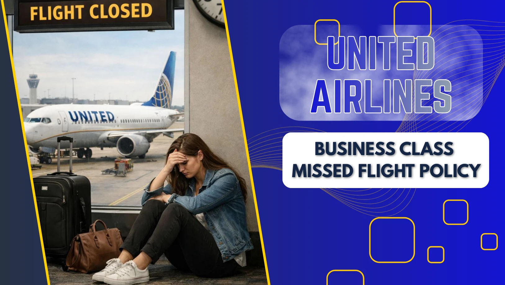United Airlines Business Class Missed Flight Policy Thumbnail 