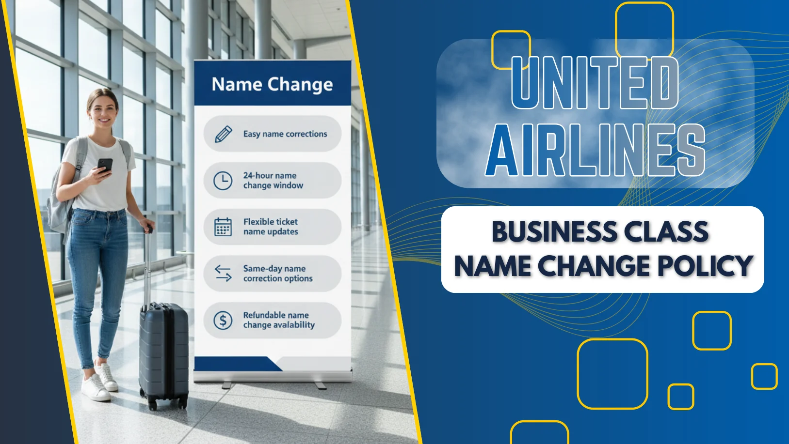 United Airlines Business Class Name Change Policy 