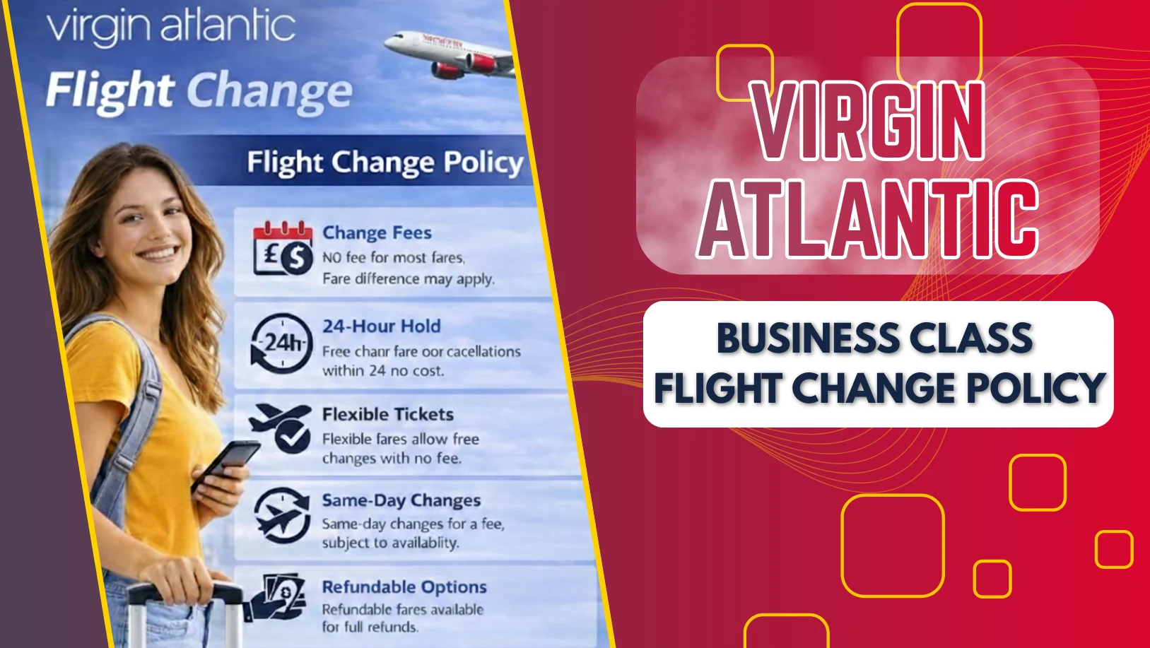 Virgin Atlantic Business Class Flight Change Policy 