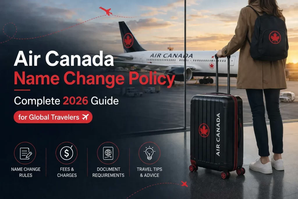 Air Canada Name Change Policy Complete 2026 Guide for Global Travelers