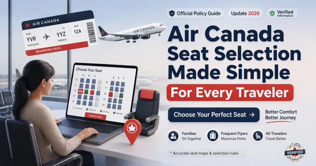 Air Canada Seat Selection Made Simple for every traveler