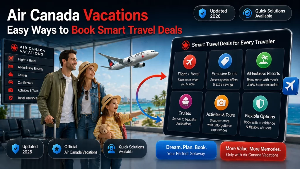 Air Canada Vacations Easy Ways to Book Smart Travel Deals