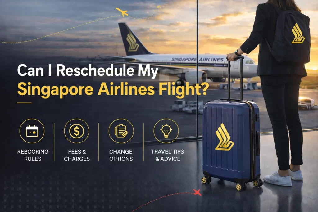 Can I Reschedule My Singapore Airlines Flight