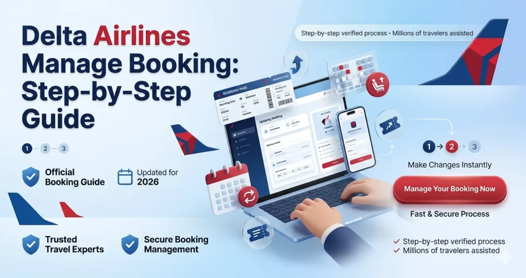 Delta Airlines Manage Booking Step-by-Step Guide