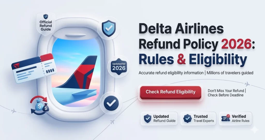 Delta Airlines Refund Policy 2026 Rules and Eligibility