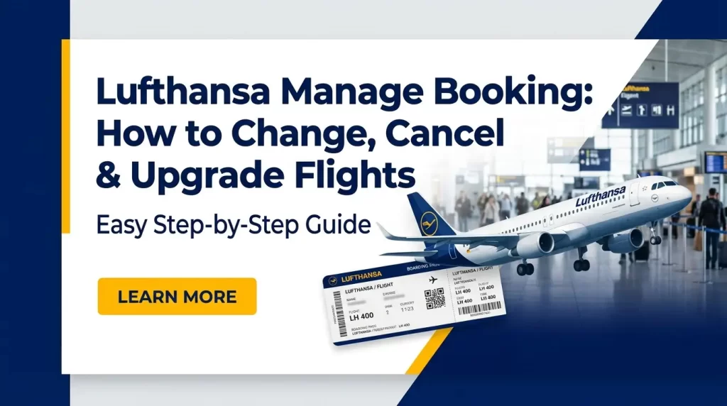 Lufthansa Manage Booking: How to Change, Cancel and Upgrade Flights (Step-by-Step Guide)