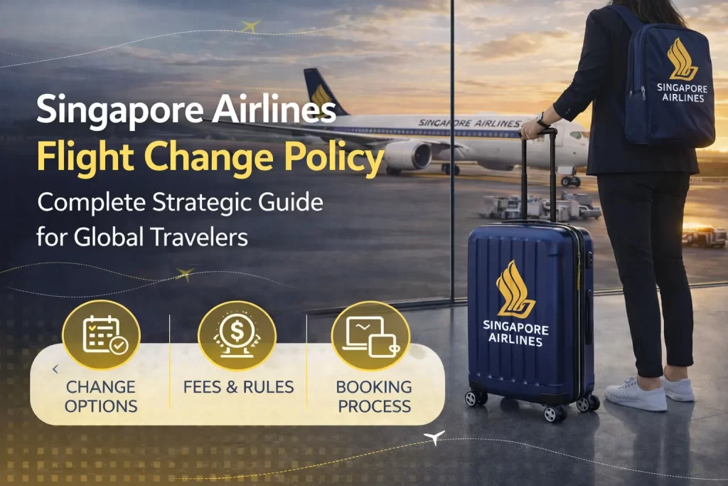 Singapore Airlines Flight Change Policy Complete Strategic Guide for Global Travelers