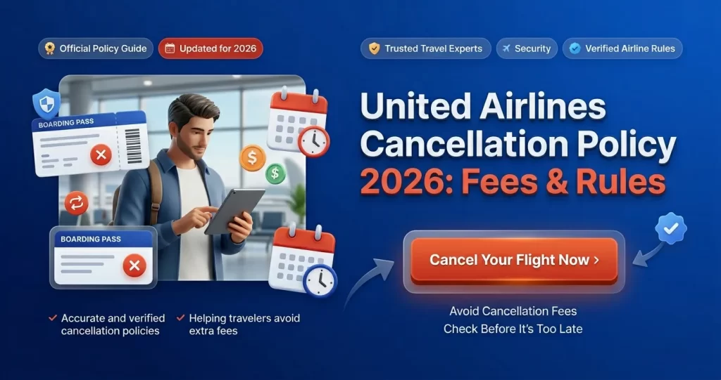 United Airlines Cancellation Policy 2026 Fees and Rules