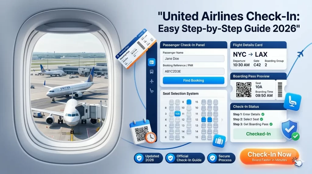 United Airlines Check-In Easy Step-by-Step Guide 2026