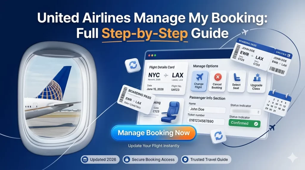 United Airlines Manage My Booking Full Step-by-Step Guide