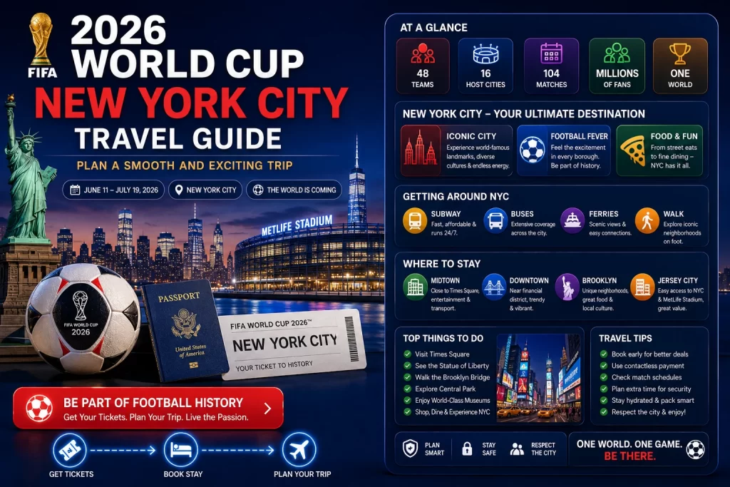 2026 World Cup New York City Travel Guide