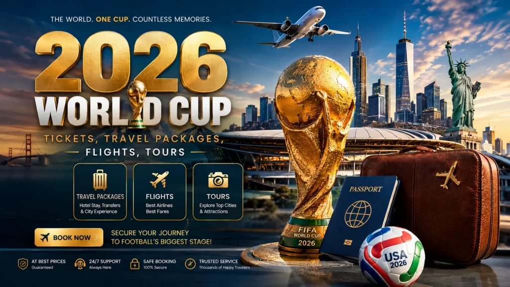 2026 World Cup Tickets, Travel Packages, Flights, Tours