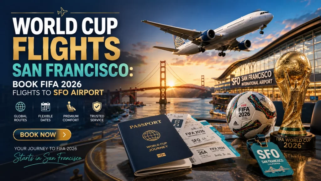 World Cup Flights San Francisco: Book FIFA 2026 Flights to SFO Airport