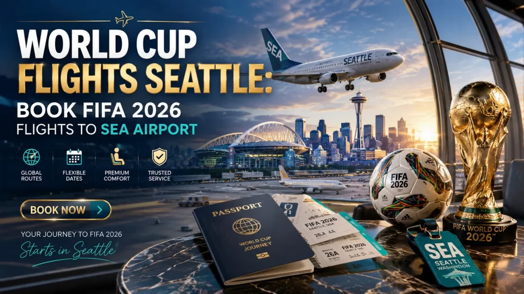 World Cup Flights Seattle: Book FIFA 2026 Flights to SEA Airport